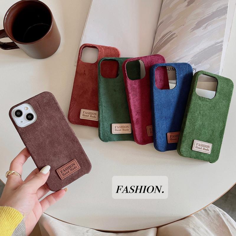 Fashion Simple Plush Case for Iphone 11 12 13 14 15 Pro Max | Shopee ...
