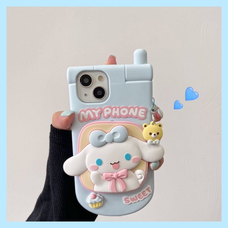 Tula Shell ins Cute Dog Cake Suitable for iphone15Pro Max Apple 15 ...