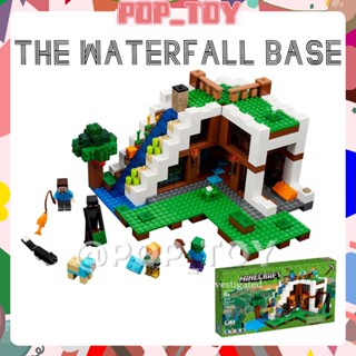 Lego minecraft the hot sale waterfall base 21134