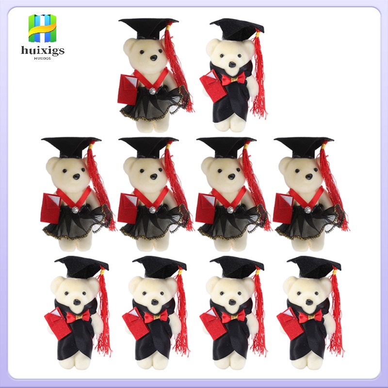 Toy Dr. Miniature Graduation Stuffed Animal Animals Adorn Graduate Doll ...