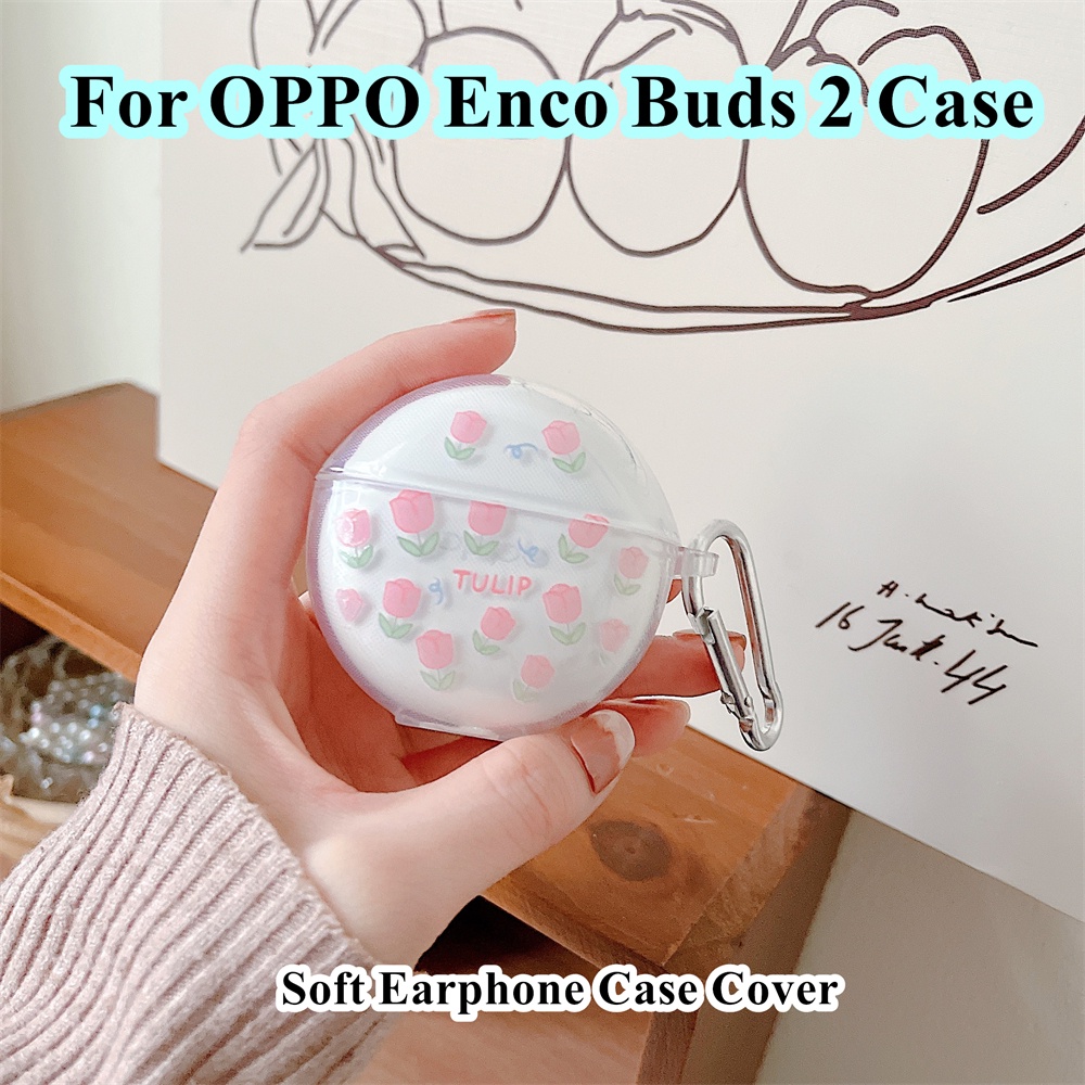 【fast Shipment】for Oppo Enco Buds 2 Case Live Action Cute Cartoons For Oppo Enco Buds 2 Casing 8346