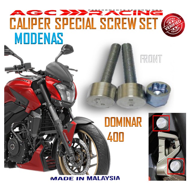 CALIPER SPECIAL SCREW DOMINAR 400 (HIGH QUALITY) | Shopee Malaysia