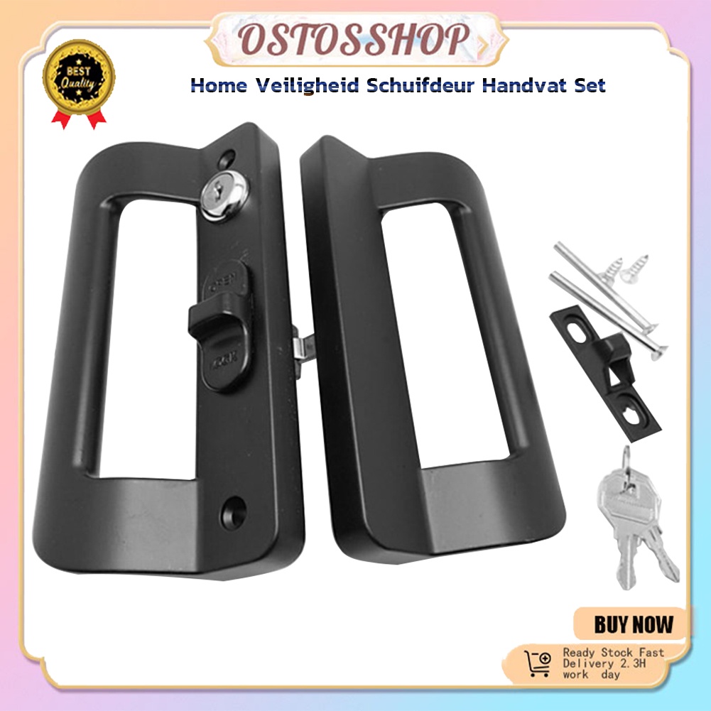 New Aluminum Sliding Type Windows/ Door Lock Set/Handle aluminum alloy