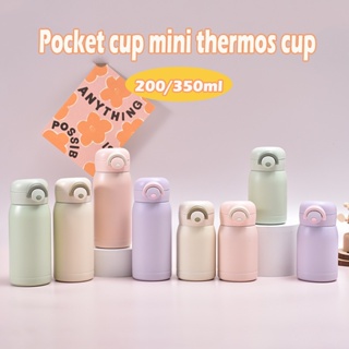 Mini Thermos Cup 200ml/360ml Pocket Cup Stainless Steel Thermal