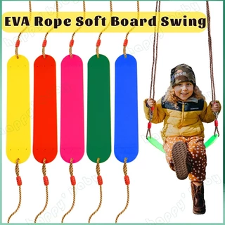 Kids Swing Seat With Ropes – Plastic Playground Swing Board, Outdoor Fun