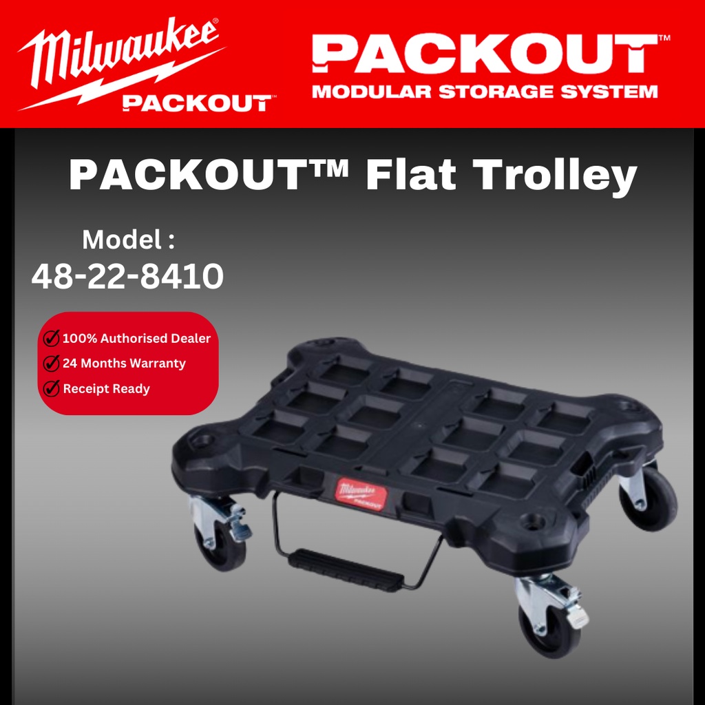 Milwaukee Packout Trolley / Storage Box Trolley / Milwaukee Troli