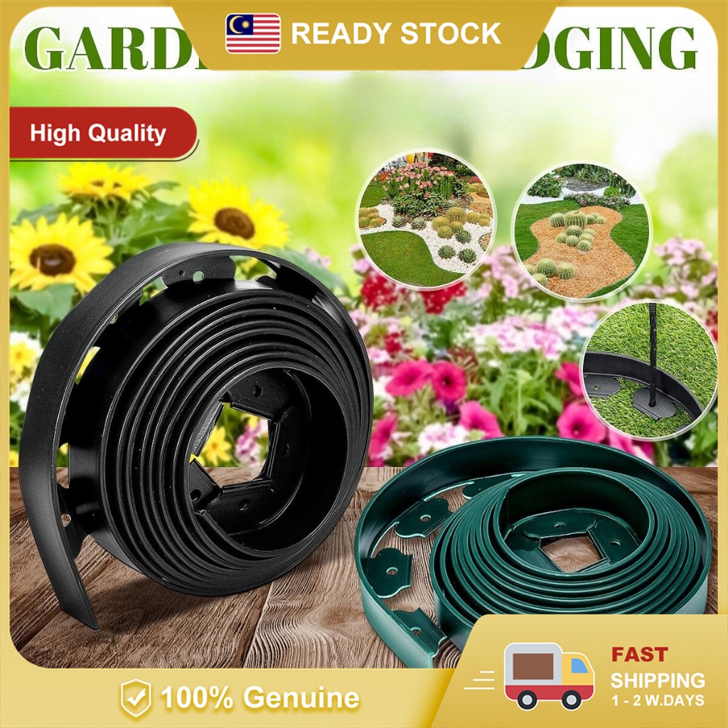 Garden Border 10M Recyclable Lawn Border Garden Edging Border Grass