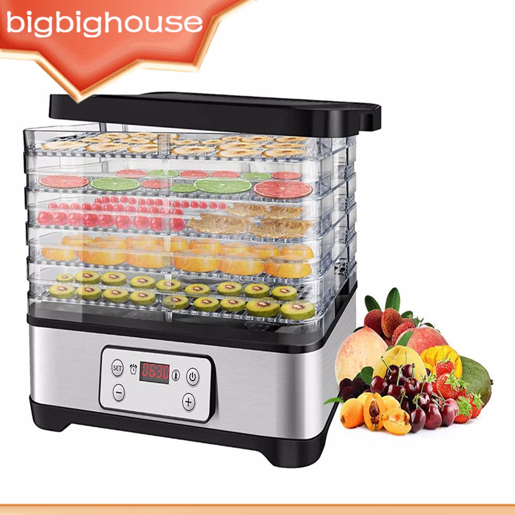Stainless Steel Food Dryer Dehydrator Large Capacity Nontoxic Odorless