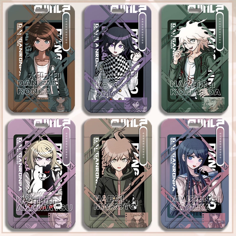 danganronpa card sleeves Anime Danganronpa Student Wave Card Sleeve Monokuma Card Protective Case  Gift