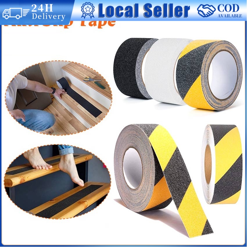 Floor Safety Non Skid Tape PEVA Clear AntiSlip Tape Adhesive Stickers for Bathroom & Floor