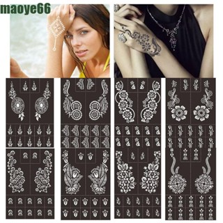 Henna Tattoo stencils for painting arm hand sleeve stencil templates  airbrush indian arabic mandala tatto…