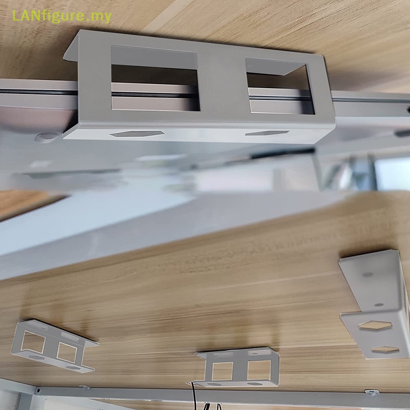 LANfigure Portable Under Table Laptop Storage Stand Mount Desktop