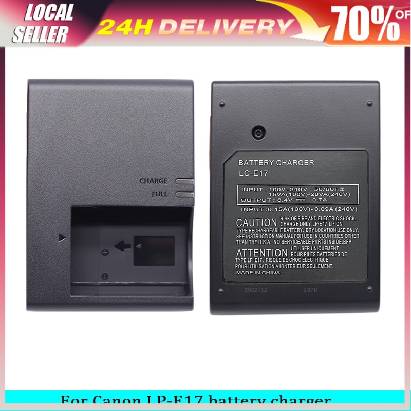 Canon Camera Charger LCE17 LPE17 for 850D 800D M3 M5 M6 200D Shopee