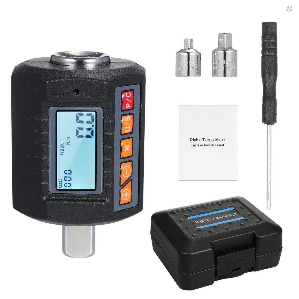 ENC-340 Digital Display Torque Meter Wrench Torque Tester 1/2'' Drive ...