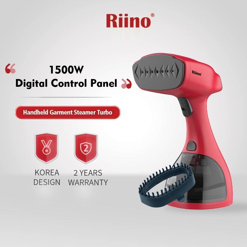 Riino Handheld Garment Steamer Turbo Travel Portable Steam Iron QH09