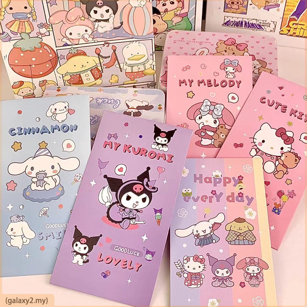 【Ready stock】 Sanrio Kuromi Angpau Melody Angpow Cinnamoroll Red Packet ...