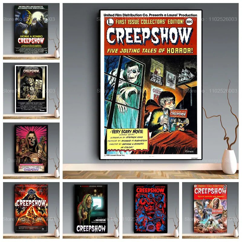 CREEPSHOW Poster Classic 1982 Horror Movie Posters Prints Wall Art ...