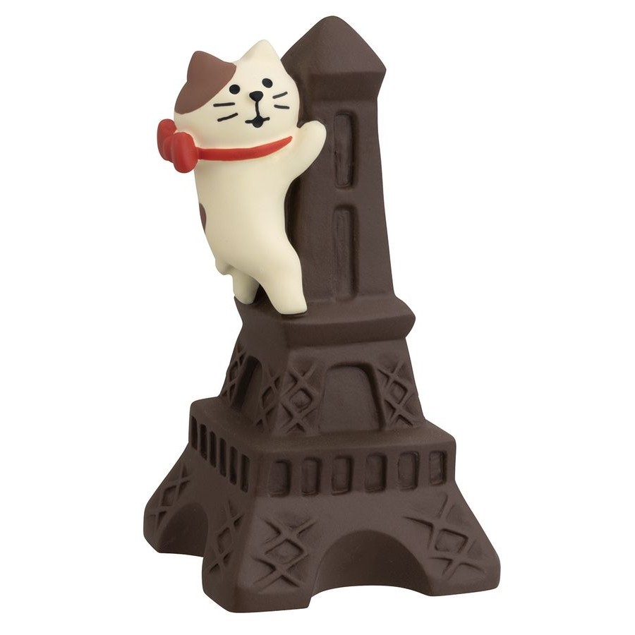 Japan DECOLE Bonjour Chocolate Doll/Cat Climbing Tower eslite