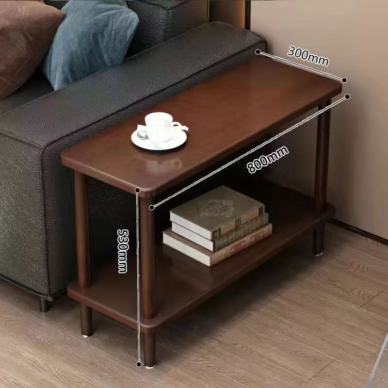 Solid Wood Sofa Modern Reception Room Small Table Tea Table Coffee ...