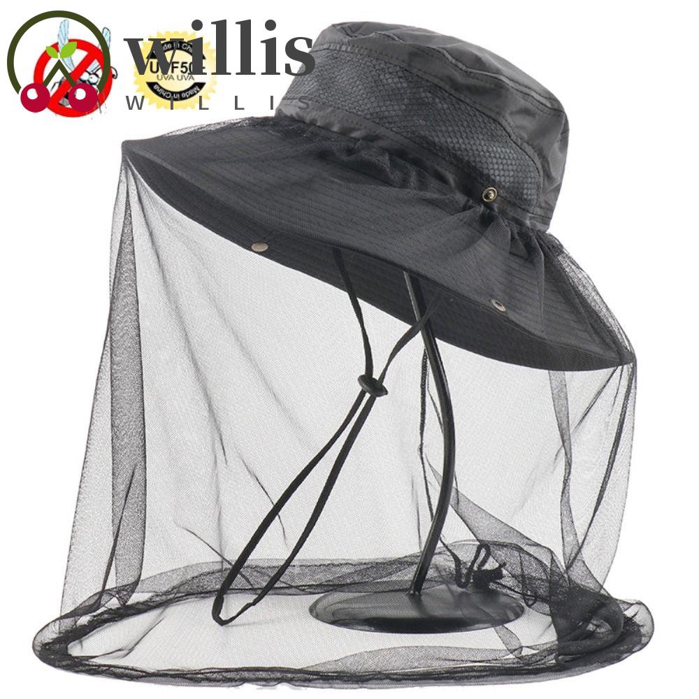 Mosquito Net Hat, Sun Hat Mosquito Head Net Hat Fishing Hat With