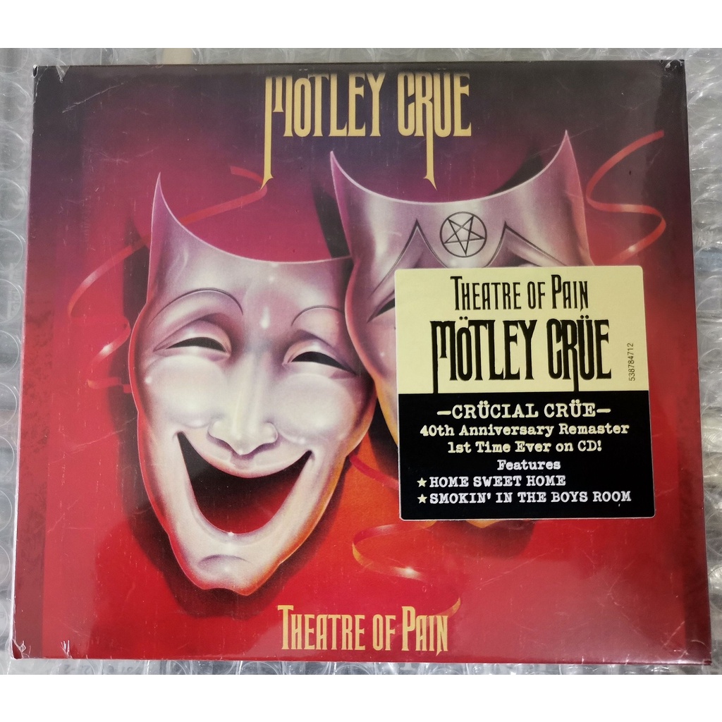 MOTLEY CRUE Theatre Of Pain Th Anniversary Remastered Digipak CD Shopee Malaysia