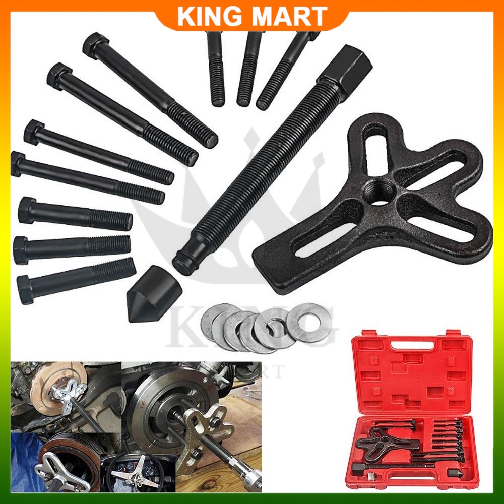 13pcs Steering Wheel Puller Harmonic Balancer Pulley Flywheel