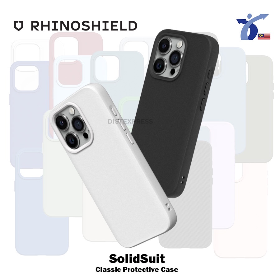 RhinoShield SolidSuit Classic Protective Case compatible for iPhone 15 ...