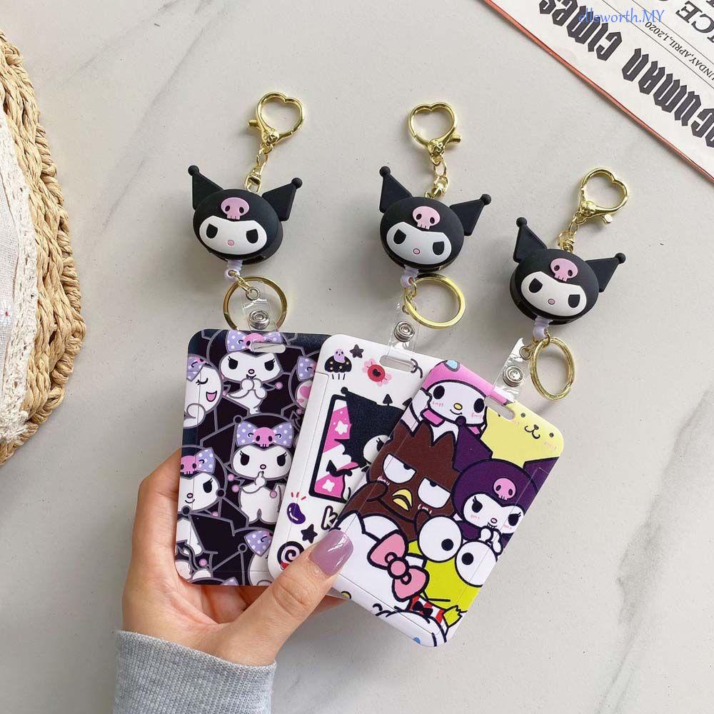 ELLSWORTH Cartoon Card Holder Bank Card Girls Kitty Cat Melody