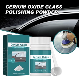 20x Car Windshield Glass Scratch Remover Cerium Oxide Powder Glass  Polishing Kit 