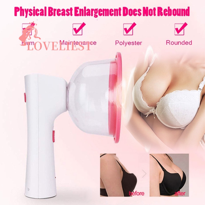 Breast Enlargement Pump Electric Vacuum Suction Cup Breast Massage Enlarger Enhancement