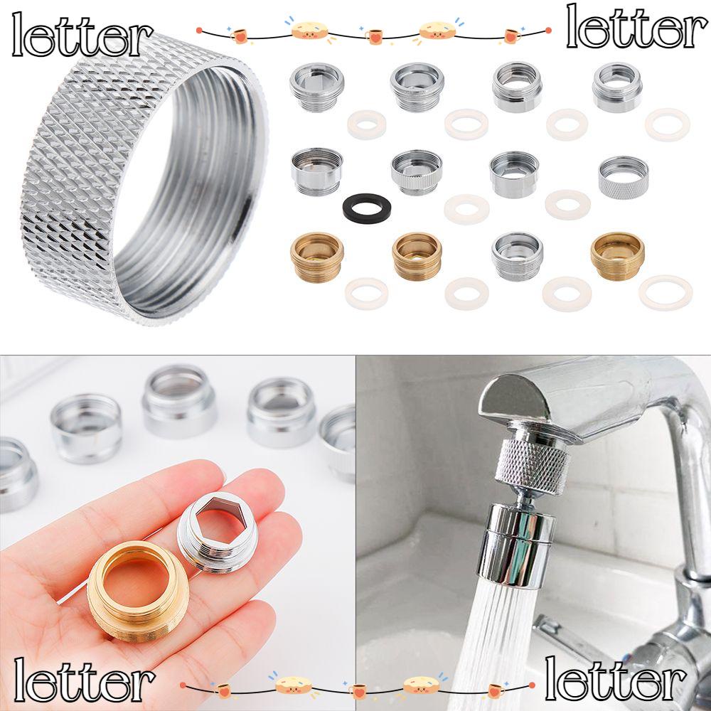 LETTER Tap Aerator Connector Useful Aerator Adapter Metal Water Saving