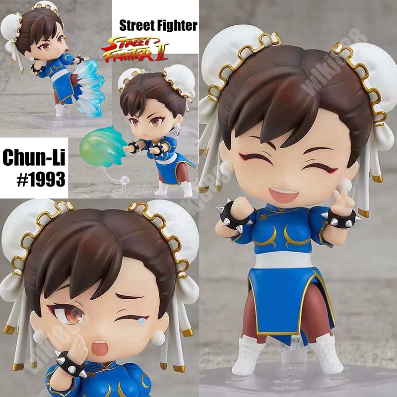 Nendoroid Street Fighter ChunLi 1993 Change Face Anime Articulado
