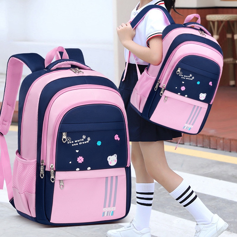 Elementary School Backpack Waterproof Kids School Bag For Boys Girls Travel  Backpack Mochila Infantil Orthopedic School