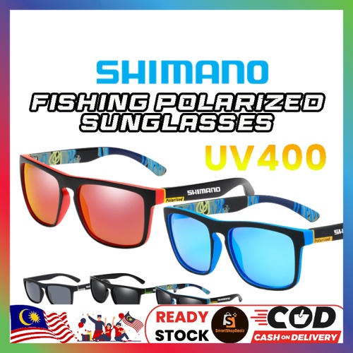 SSDZ Shimano Polarized Fishing Sunglasses Fishing Camping Hiking Classic Sun  Glasses Outdoor Sport Cycling Eyewear Black/Grey