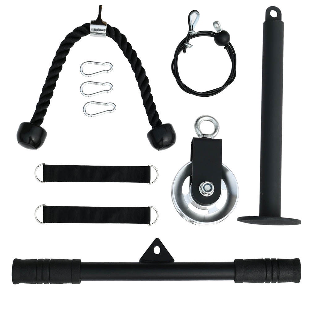 Gym Pulley Wire Rope Diy Pulley Cable System Bicep Rope Pull Down Rope