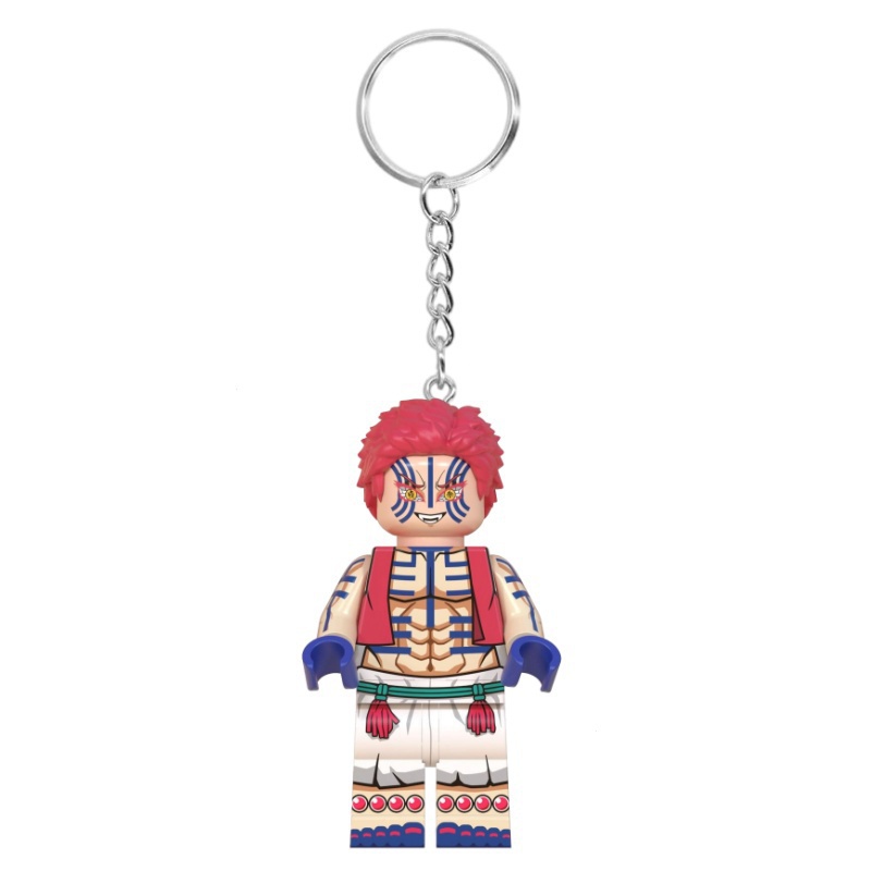 LEGO Keychain Minifigure Akaza Demon Slayer Shopee Malaysia