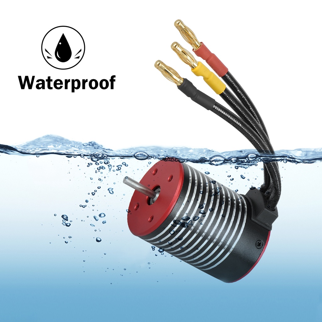 2430 2435 Waterproof Brushless Motor for 1/14 1/16 RC Car Racing ...