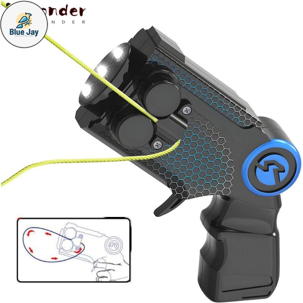BJ Rope Launcher Propeller, Electric Cat Toy Pet Loop Lasso Toy ...