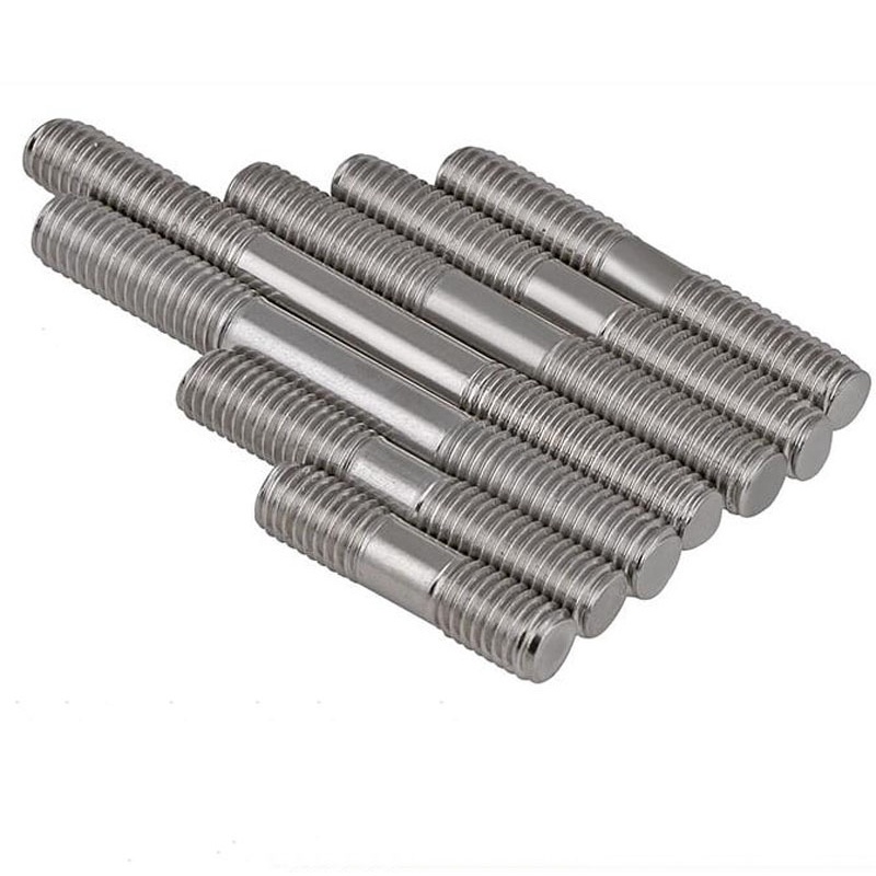 M12 M14 M16 Stainless Steel 316 Double-headed Screw Rod Two-headed ...