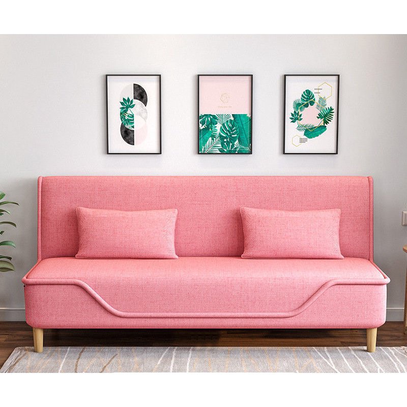 【Free Shipping】L Shape Sofa / 34 Seater Foldable Sofa Bed / Canvas