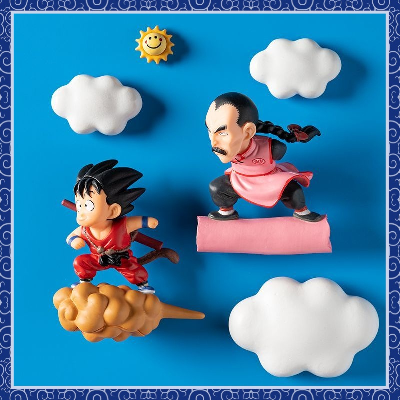 Dragon Ball Refrigerator Sticker Magnet Sticker Creative Flying Wukong ...