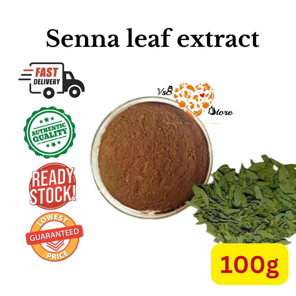 Senna Leaf Extract Powder 番泻叶粉提取物 Slimming Detox Tea Stimulate Bowel ...