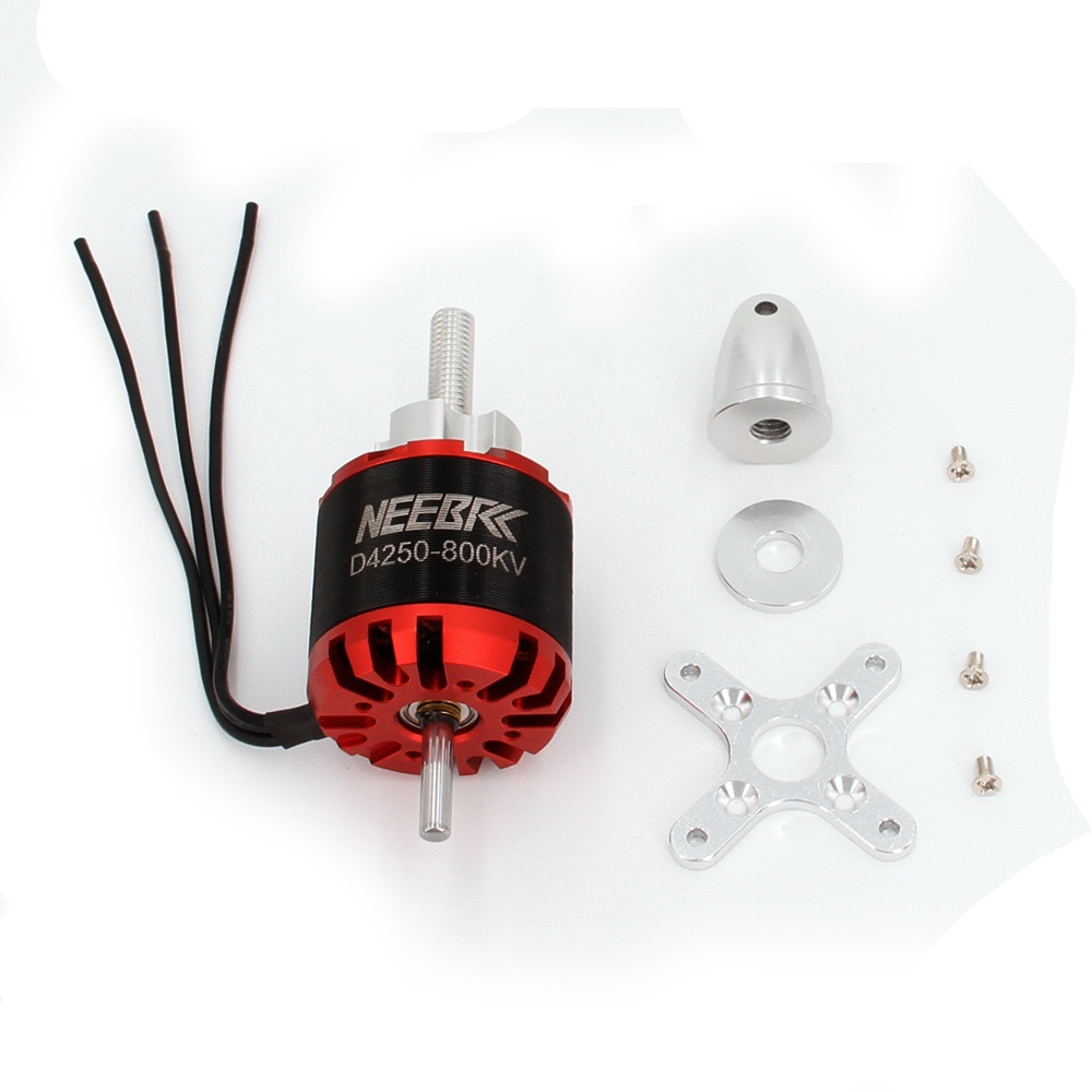 4250 Brushless Motor DXW D4250 800KV 3-7S Outrunner for RC FPV Fixed ...