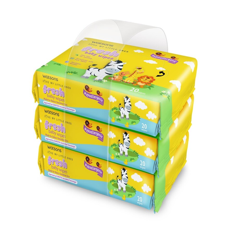 Watsons store baby wipes