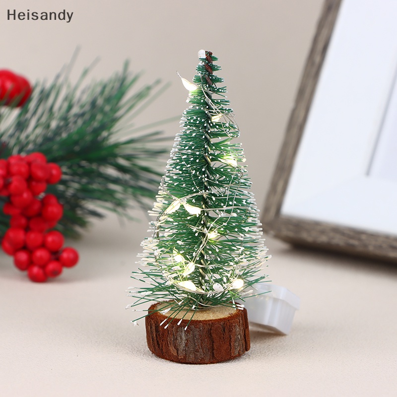 [Hei] Dollhouse Miniature Christmas Tree Cedar Model Ornaments Garland