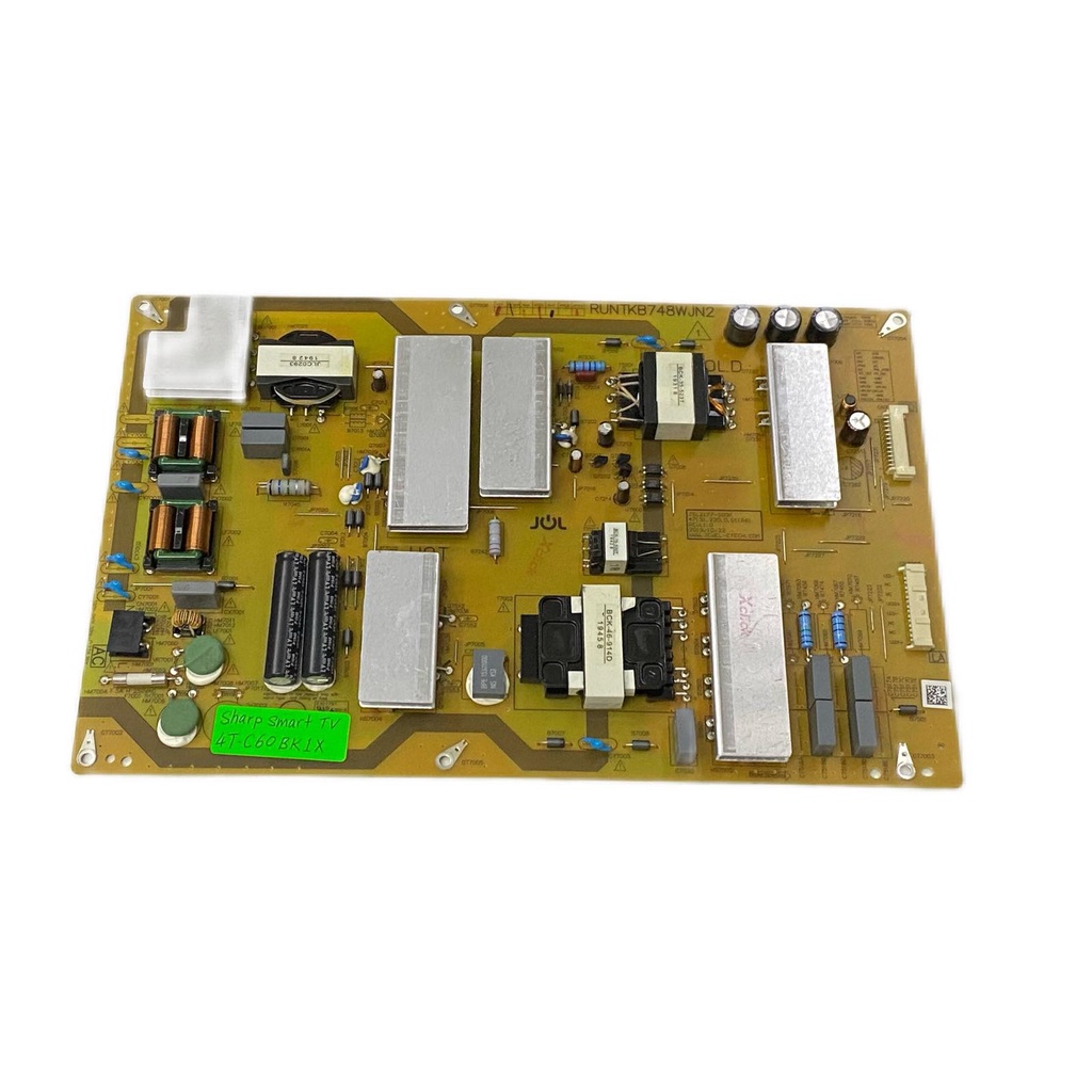 Original Power Supply board for Smart TV Sharp 4T-C60BK1X, Board number ...