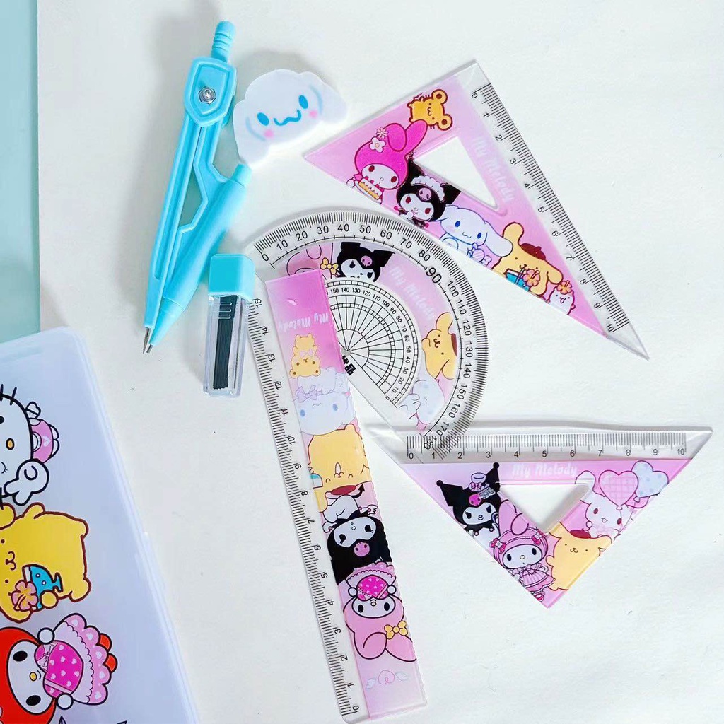 Kumilo Melody Cartoon Compass Ruler Set For Students. | Shopee Malaysia