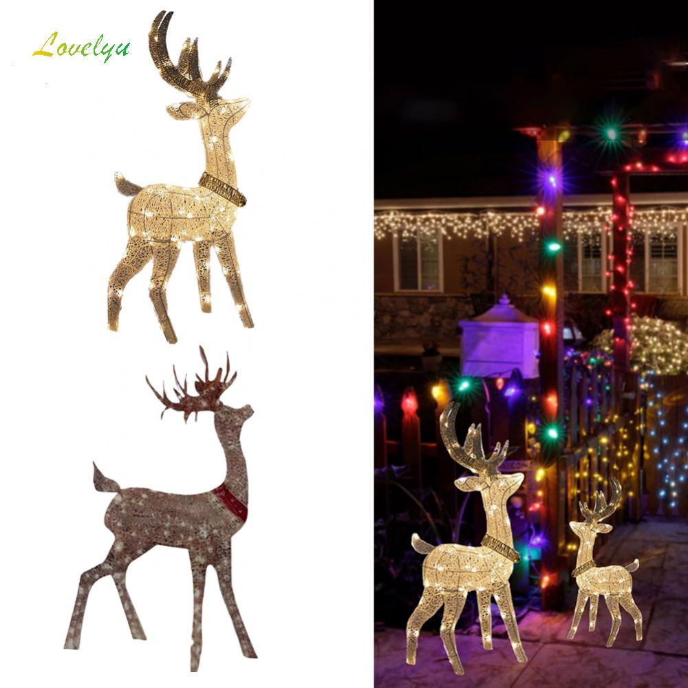 ⭐NEW ⭐Charming Glowing Deer Christmas Lights Create a Memorable Holiday