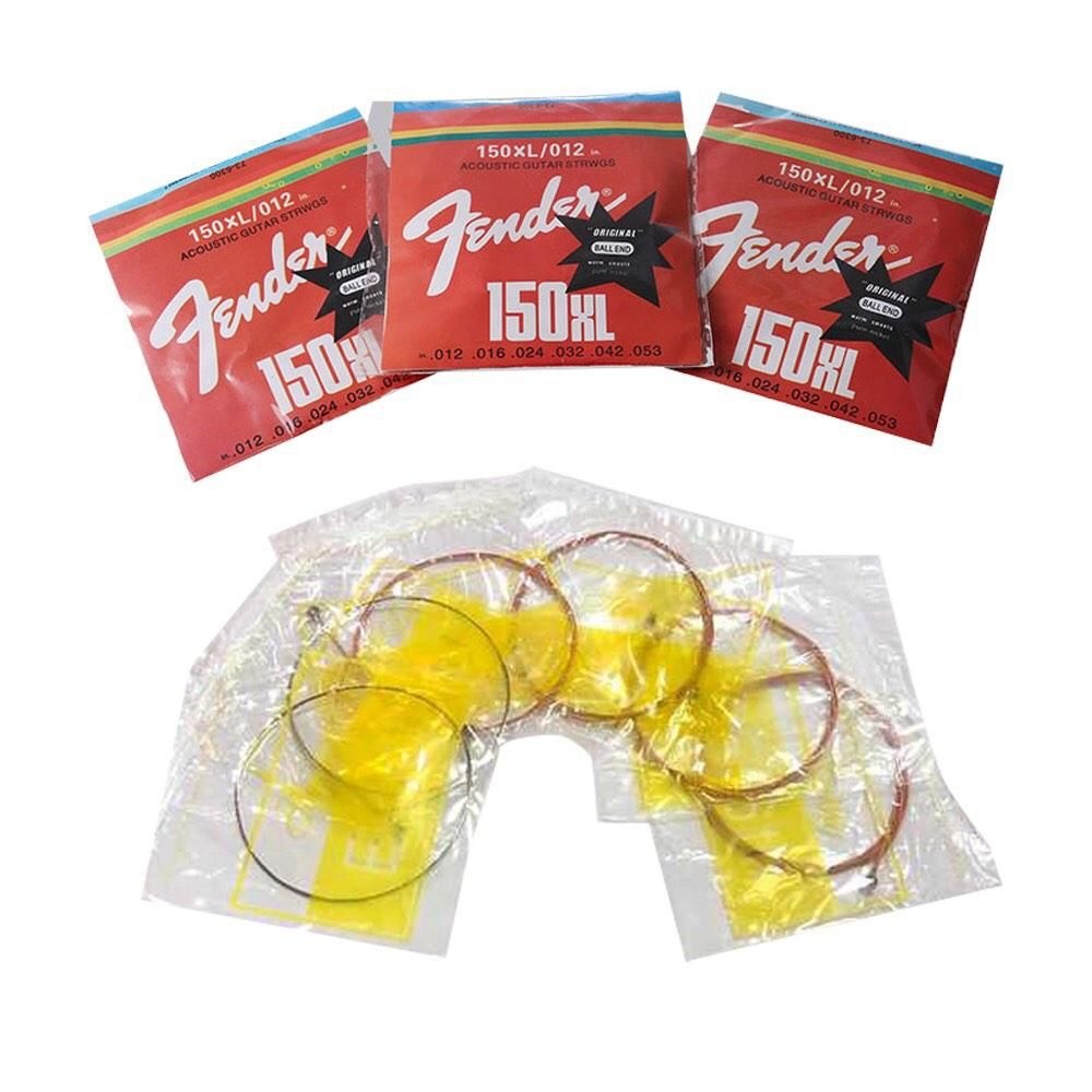 FENDER GUITAR STRINGS 150XL 012 FOR ACOUSTIC GUITAR Shopee Malaysia