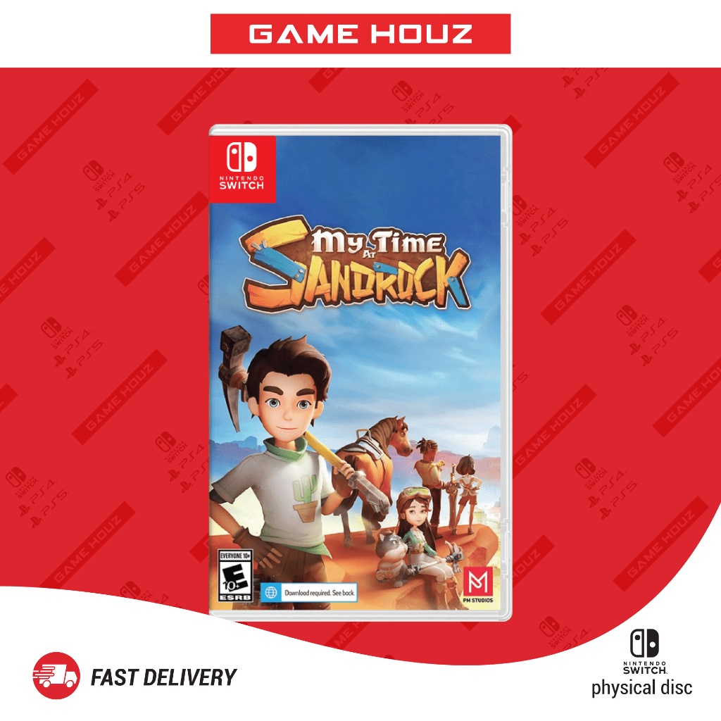 (Nintendo Switch) My Time at Sandrock (AS ENG) New Shopee Malaysia